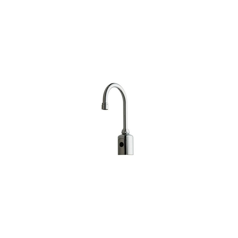 Chicago Faucets 116 113 AB 1 HyTronic Gooseneck Electronic Lavatory Faucet   116.113.AB.1 Lg 