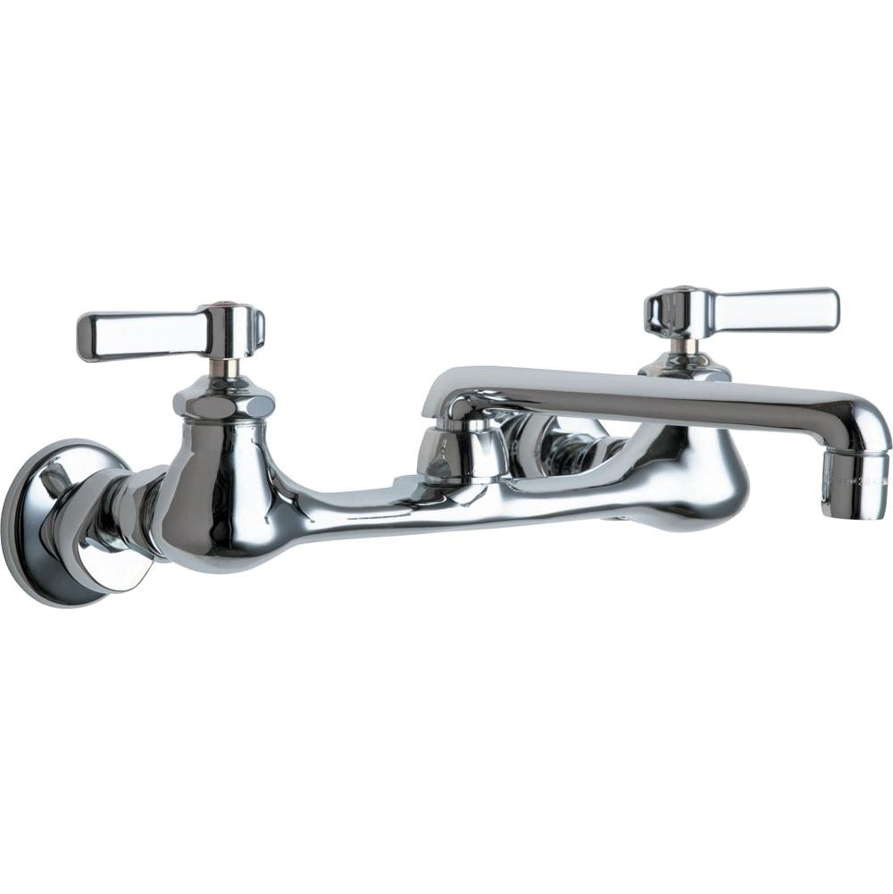 Chicago Faucets 540 LDABCP WALL MOUNTED SINK FAUCET   540 LDABCP Lg 