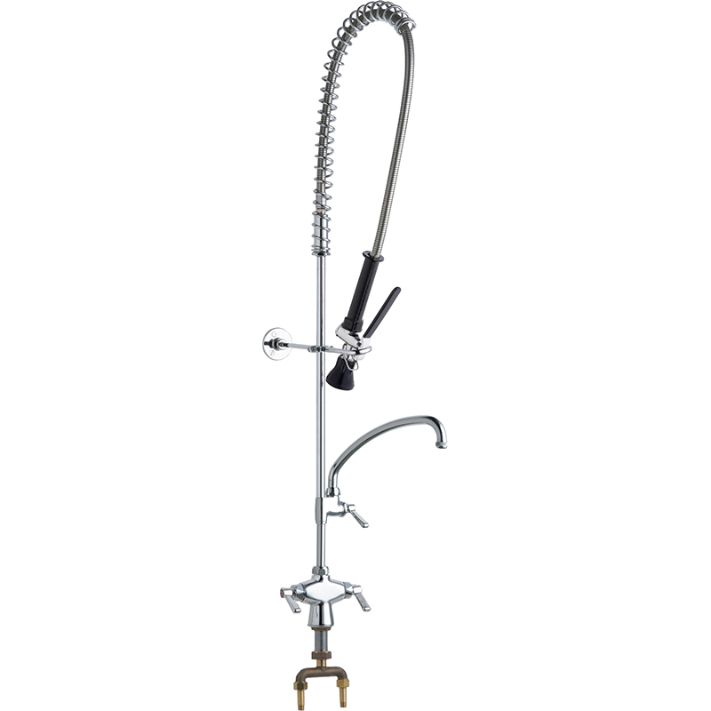 Chicago Faucets 919 613xkcab Deck Mount Pre Rinse Check